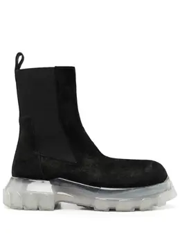 Rick Owens: Чёрные ботинки Beatle Bozo Tractor