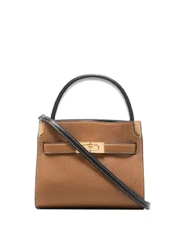 Tory Burch: Коричневая сумка-шоппер  Lee Radziwill