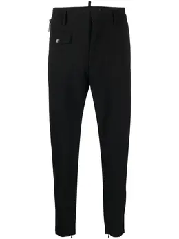 Dsquared2: Чёрные брюки 