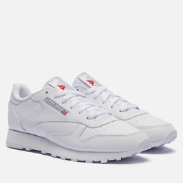 Женские кроссовки Reebok Classic Leather белый, размер 37 EU gy0957