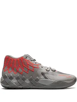 PUMA: Красные кроссовки 