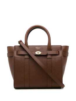 Mulberry: Коричневая сумка  Bayswater