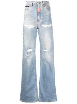 Philipp Plein: Рваные джинсы 