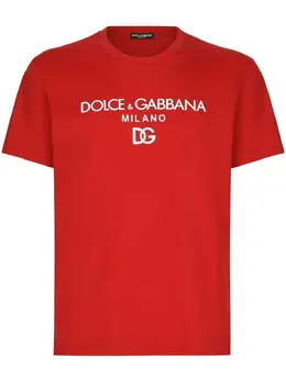 Dolce & Gabbana: Хлопковая футболка  T