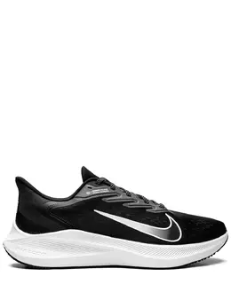Nike: Чёрные кроссовки 