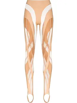 Mugler: Прозрачные легинсы 