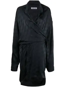 Balenciaga: Платье  BB с запахом