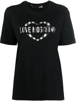 Love Moschino: Футболка с принтом 