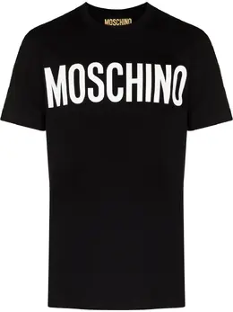 Moschino: Футболка с принтом 