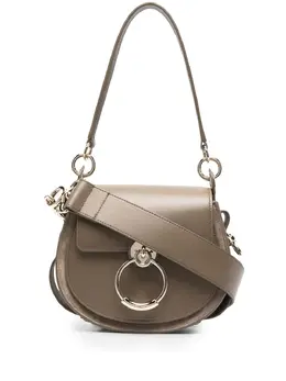 Chloé: Сумка  Tess цвета хаки