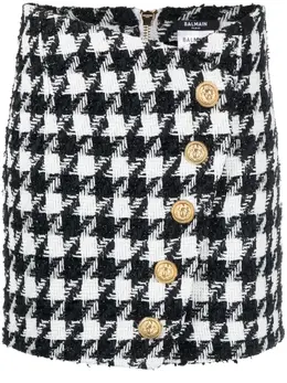Balmain: Чёрная юбка 