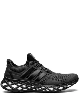 adidas: Чёрные кроссовки  UltraBoost DNA