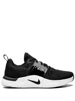 Nike: Тёмные кроссовки 