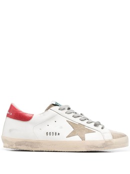 Golden Goose: Белые кроссовки  Star