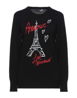 LOVE MOSCHINO: Трикотажный свитер 