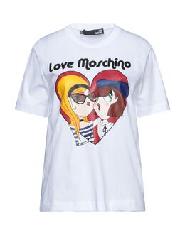 LOVE MOSCHINO: Футболка с принтом 