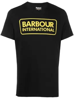 Barbour: Футболка с принтом 