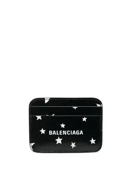 Balenciaga: Картхолдер с принтом