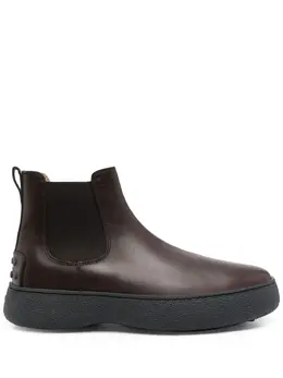 Tod's: Коричневые ботинки 