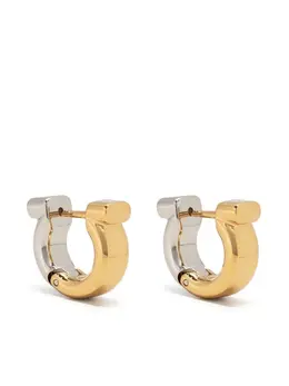 Salvatore Ferragamo: Серьги  Gancini