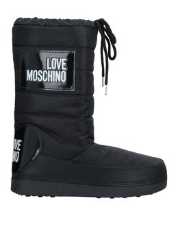 LOVE MOSCHINO: Чёрные сапоги 