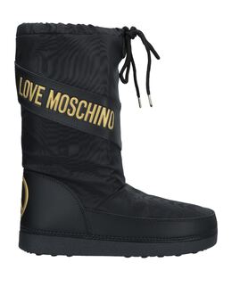 LOVE MOSCHINO: Чёрные сапоги 