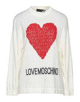 LOVE MOSCHINO: Трикотажный свитер 