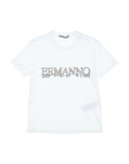 ERMANNO SCERVINO JUNIOR: Футболка с воротником 