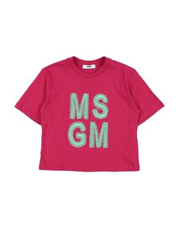 MSGM: Футболка с воротником 