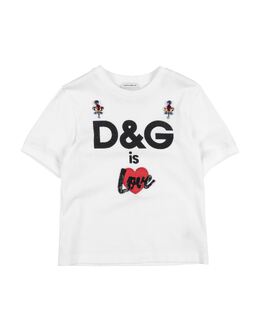 DOLCE & GABBANA: Футболка  T с воротником