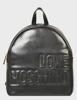 LOVE MOSCHINO: Чёрный рюкзак 