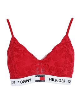 TOMMY HILFIGER: Красный бюстгальтер 