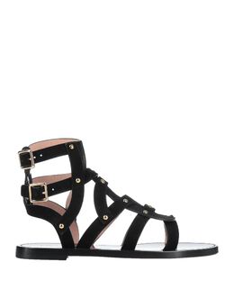 ALBERTA FERRETTI: Чёрные сандалии 