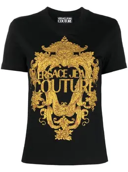 Versace Jeans Couture: Футболка с принтом 