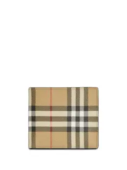 Burberry: Чёрный картхолдер  Vintage Check