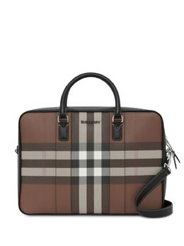 Burberry: Портфель  Vintage Check