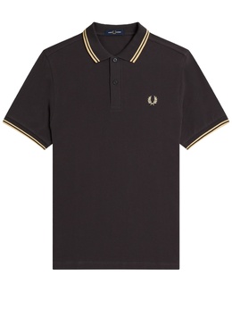 FRED PERRY: Чёрное поло