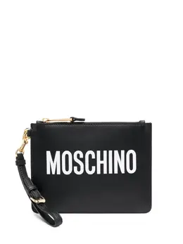 Moschino: Чёрный клатч Fantasy