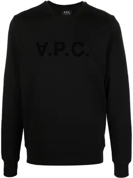 A.P.C.: Свитшот с принтом 