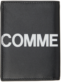 Comme des Garçons Wallet: Чёрная обложка 