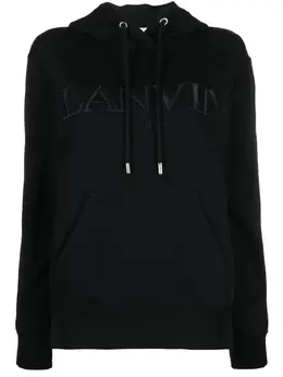 Lanvin: Чёрная толстовка 