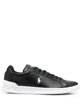 Polo Ralph Lauren: Чёрные кроссовки 