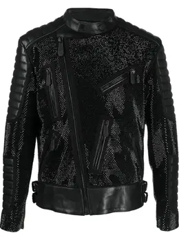 Philipp Plein: Кожаная куртка 