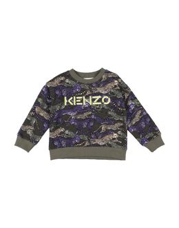 KENZO: Флисовый свитшот 