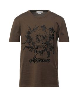 ALEXANDER MCQUEEN: Футболка с воротником 