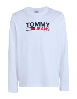 TOMMY JEANS: Футболка с принтом 