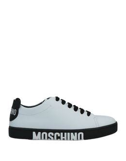 MOSCHINO: Белые кроссовки 