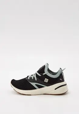 PUMA: Чёрные кроссовки 