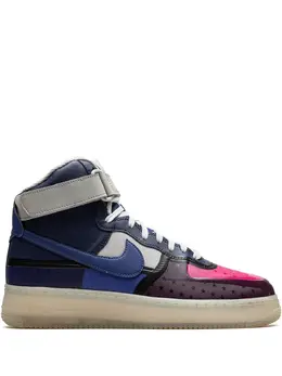 Nike: Голубые кроссовки  Air Force 1 High