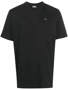 Diesel: Чёрная футболка  T Just